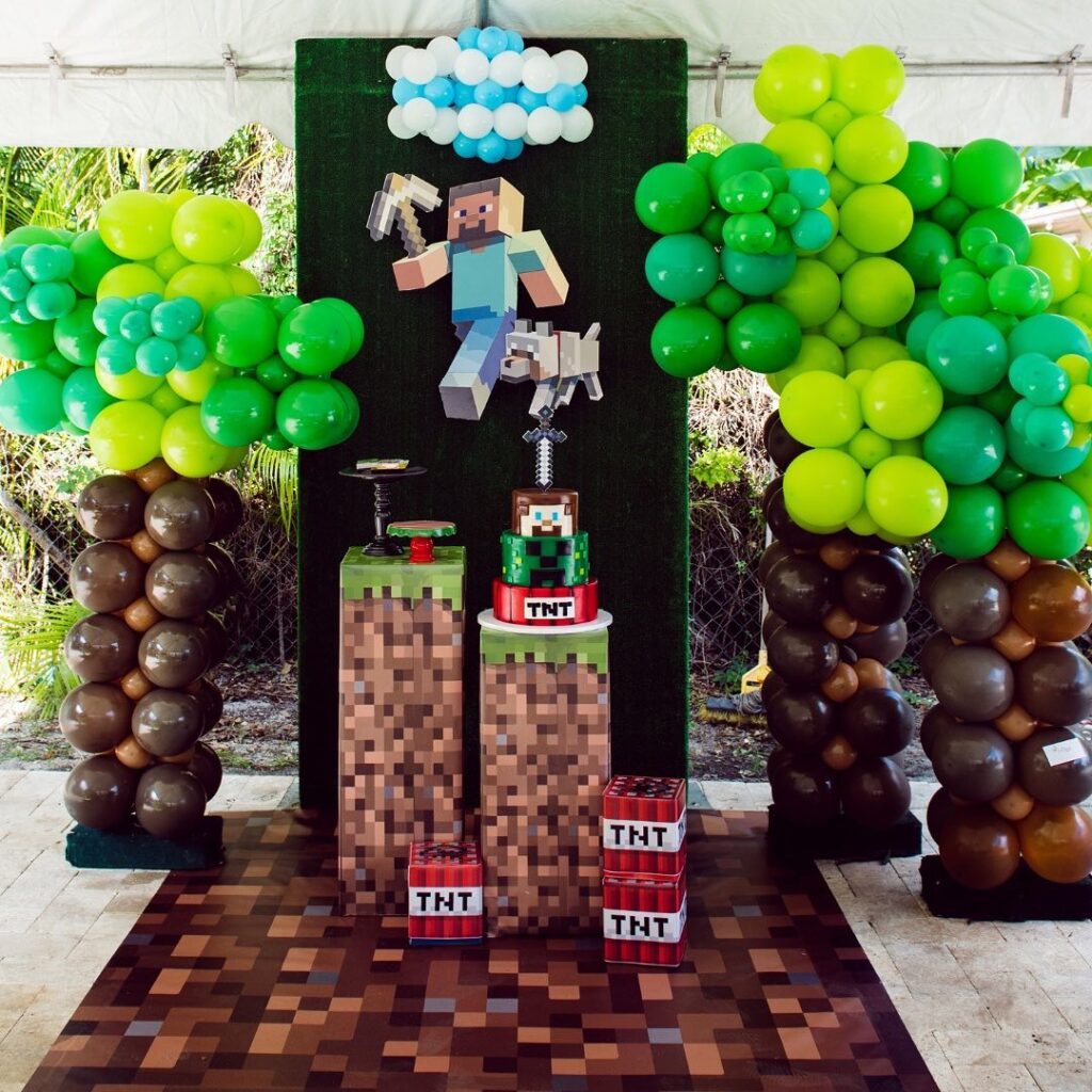 minecraft birthday party minecraft party ideas