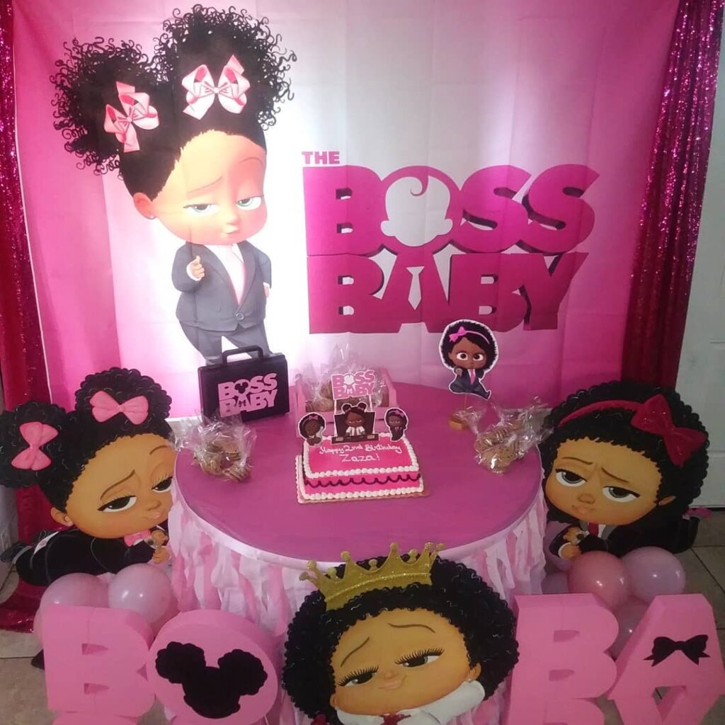 boss baby girl birthday Boss Baby Girl Birthday Party Ideas