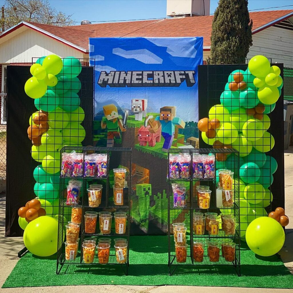 minecraft party ideas