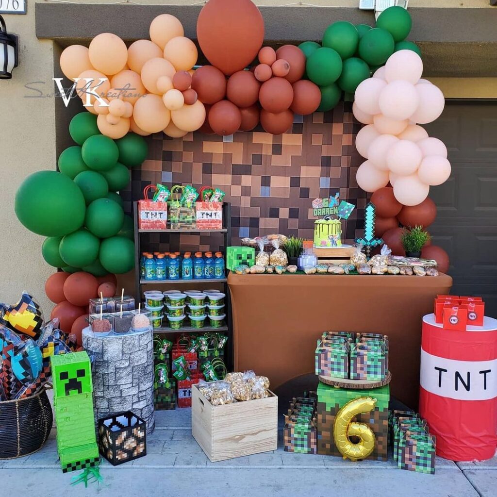 minecraft birthday party minecraft party ideas