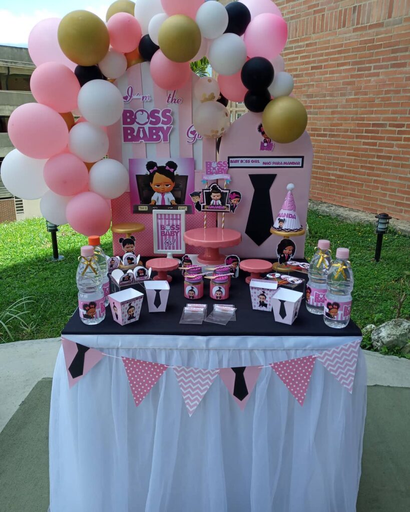 boss baby girl birthday Boss Baby Girl Birthday Party Ideas