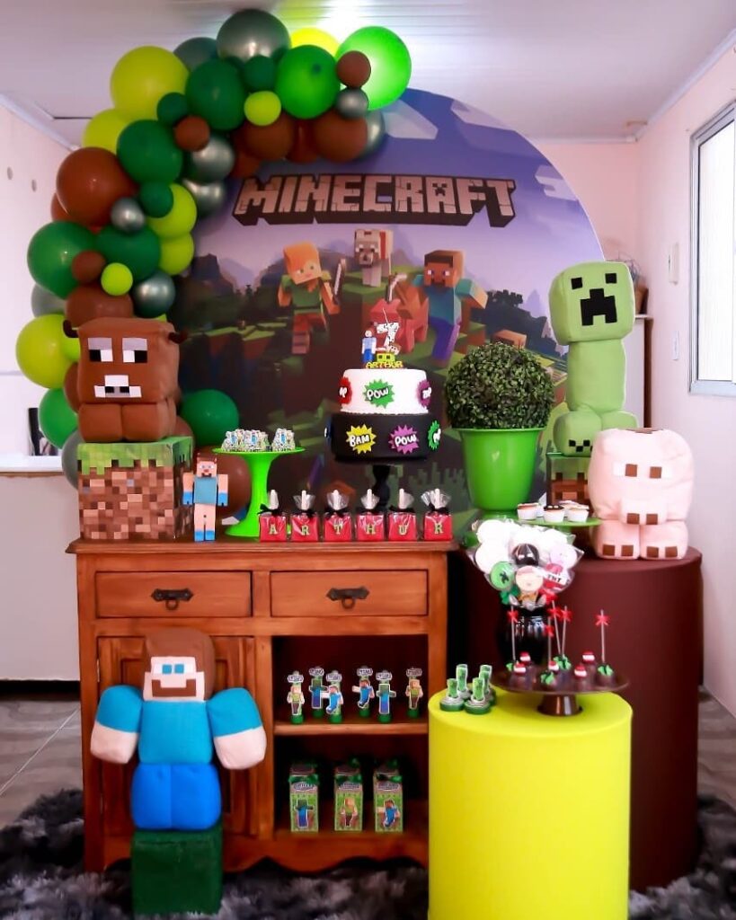 minecraft party ideas