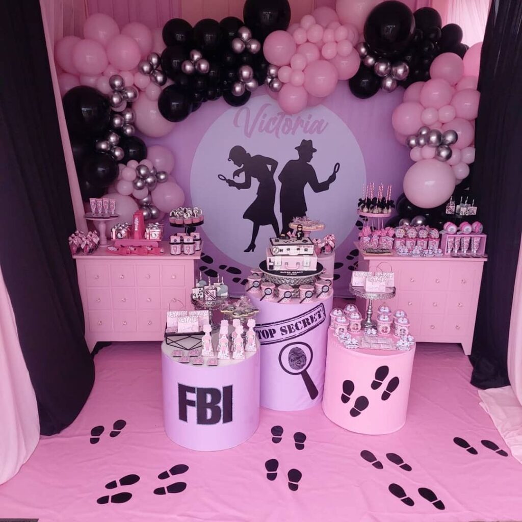 spy birthday party ideas