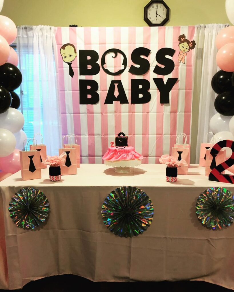 boss baby girl birthday Boss Baby Girl Birthday Party Ideas
