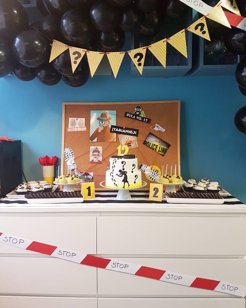 spy birthday party ideas