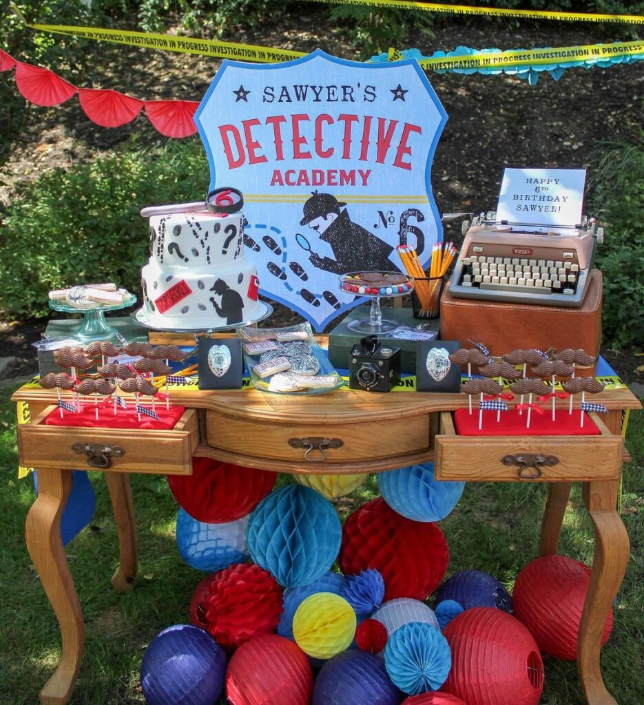 spy birthday party ideas