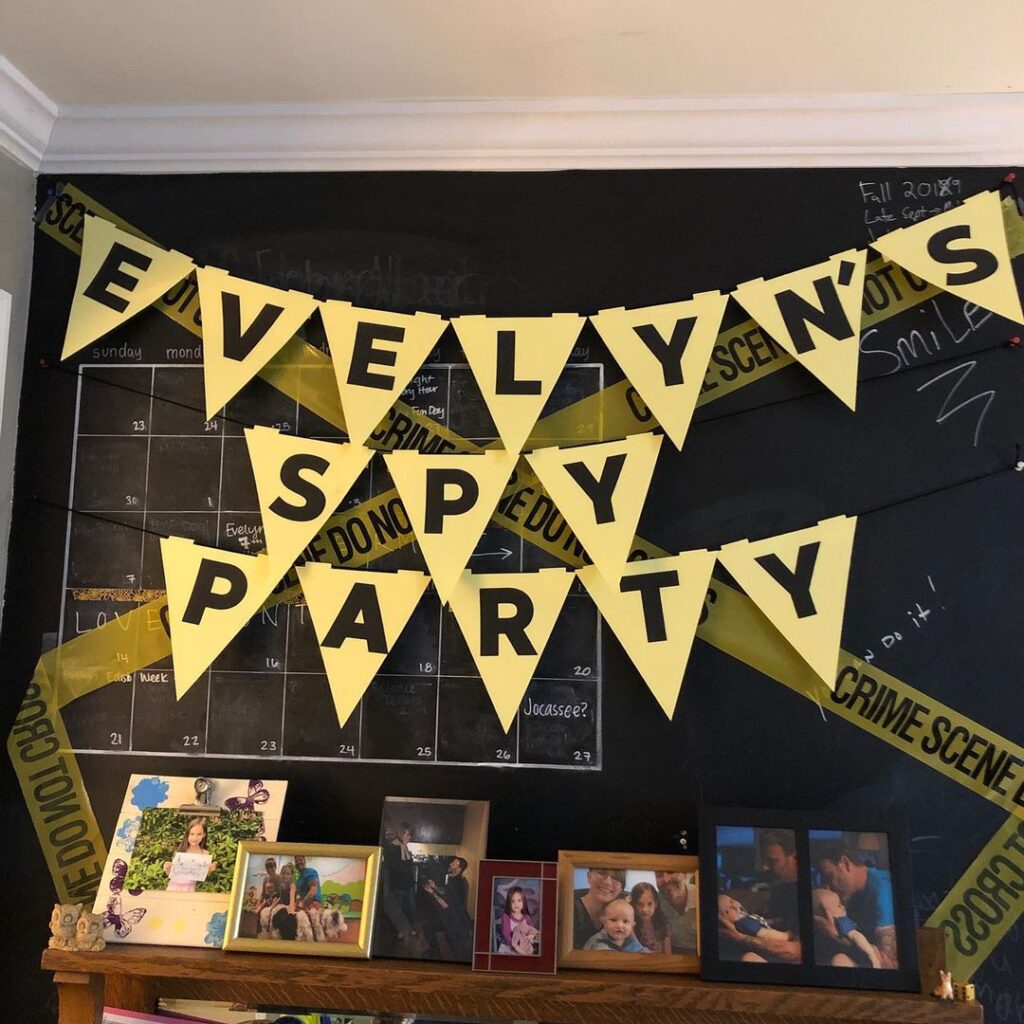 spy birthday party ideas