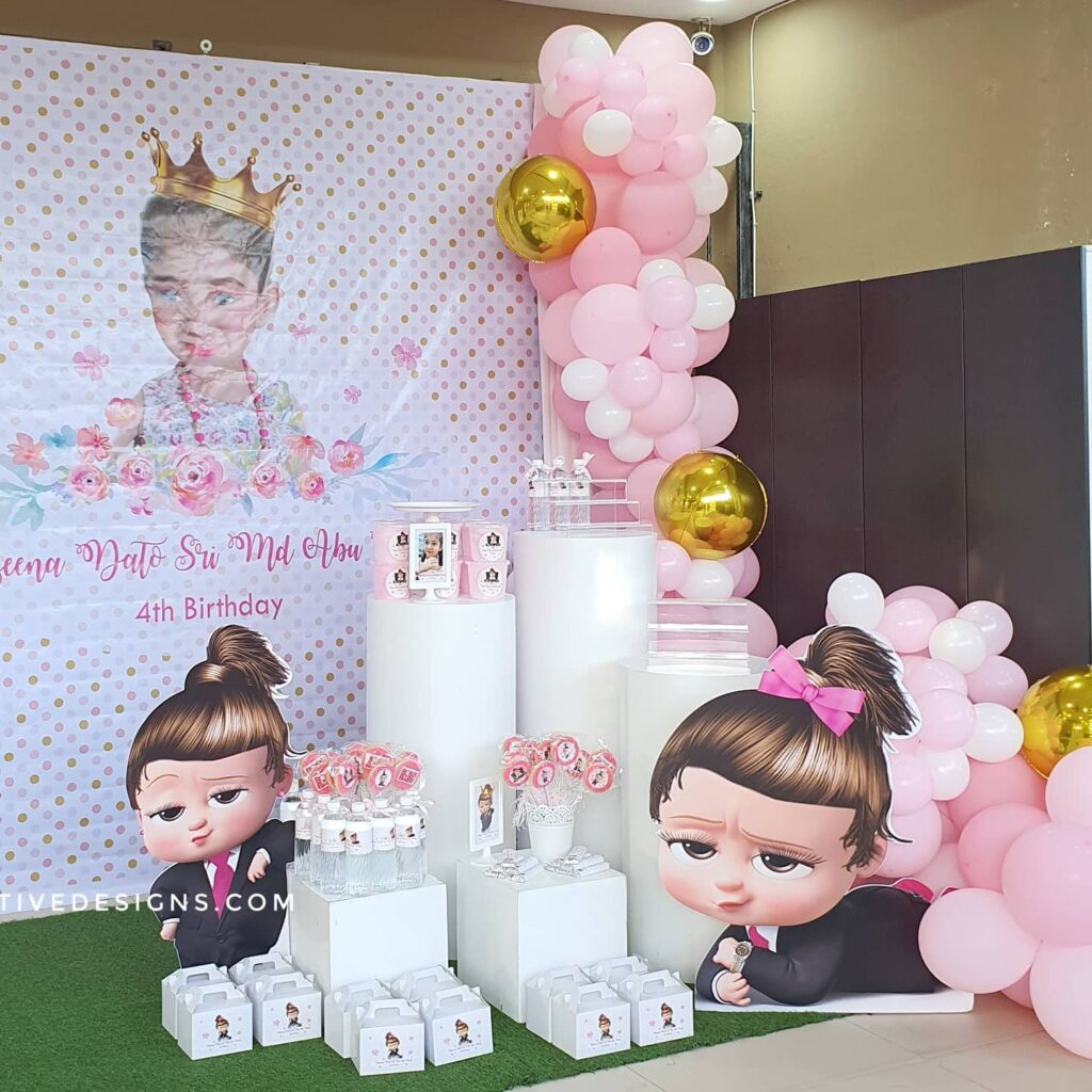 Boss Baby Girl Birthday Party Ideas