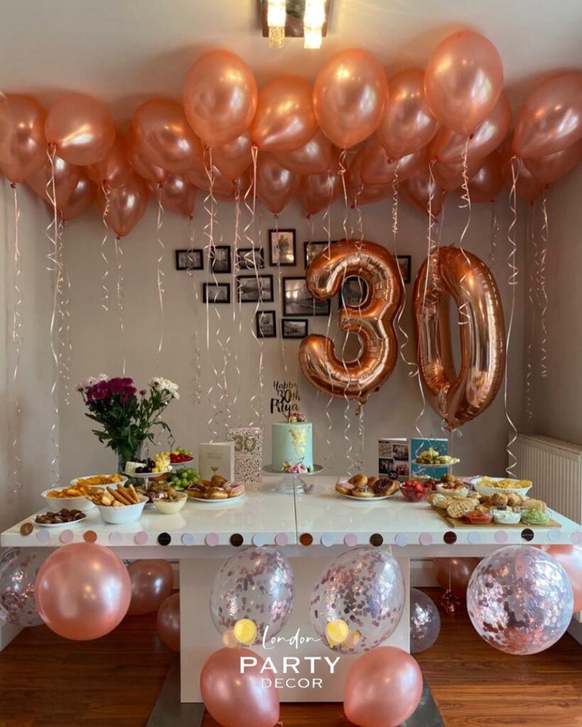 30th birthday party ideas