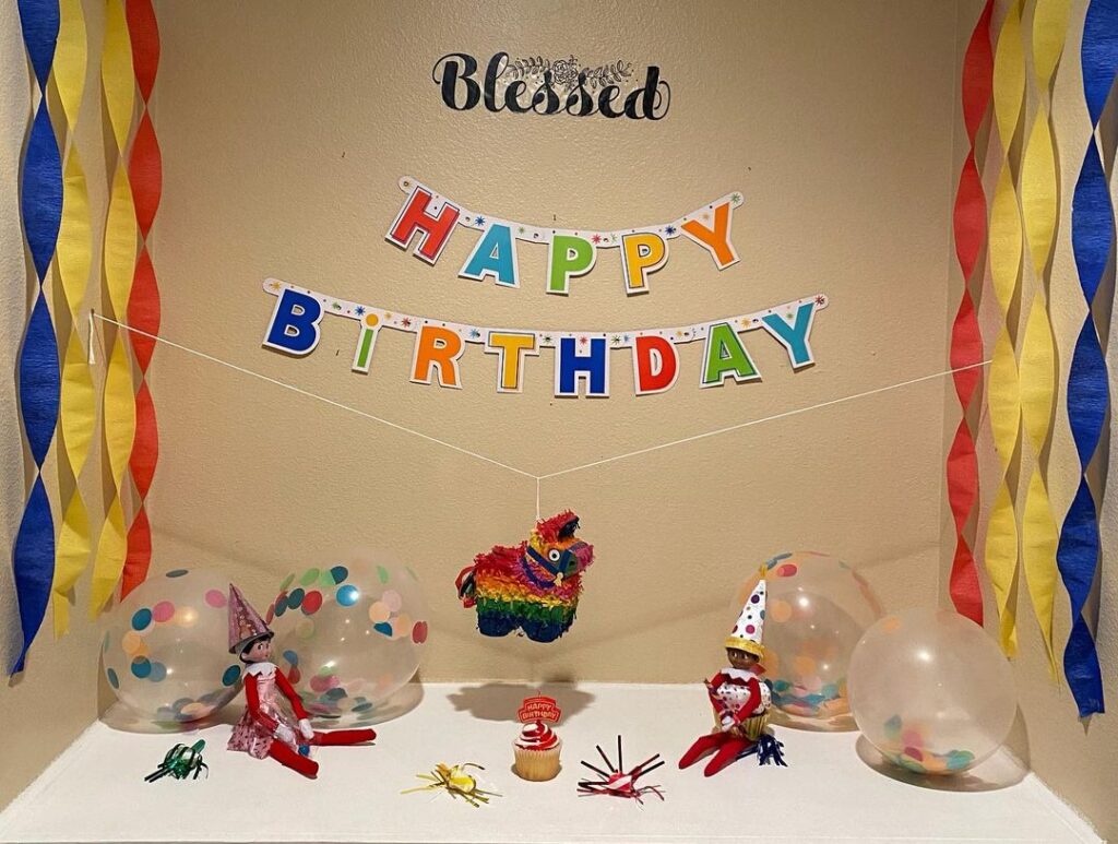 elf on the shelf birthday party ideas
