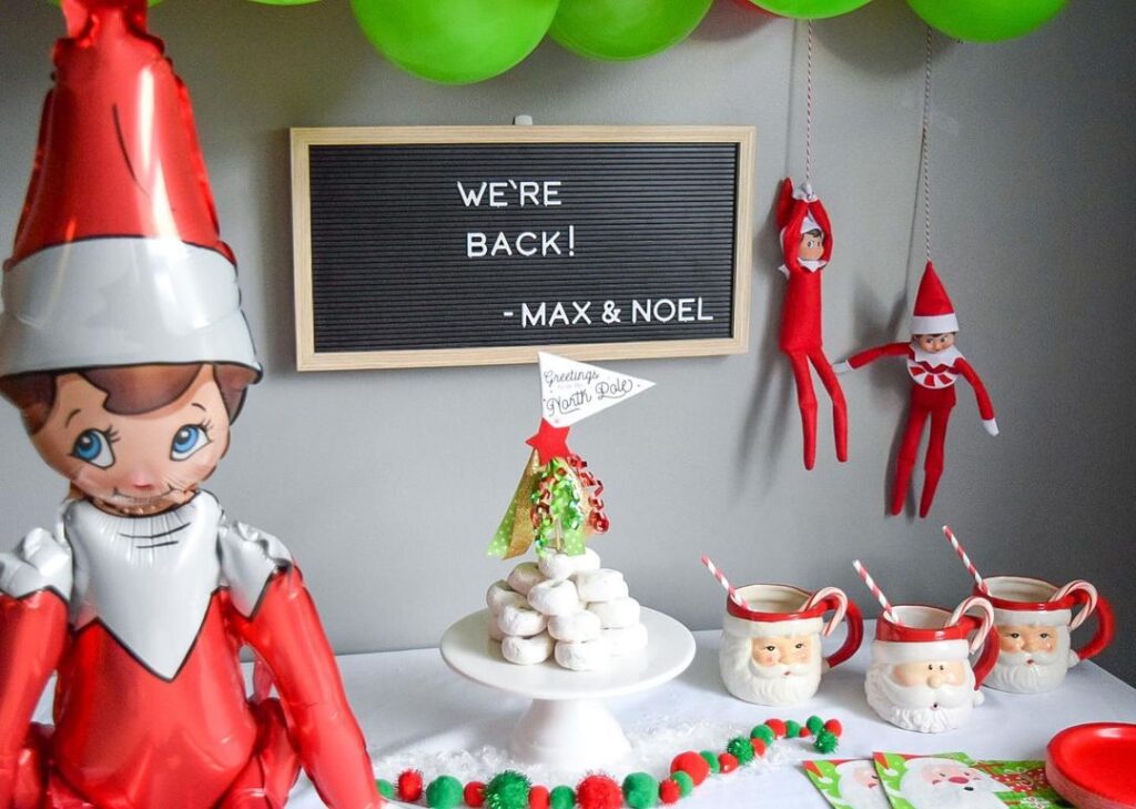 elf on the shelf birthday party ideas