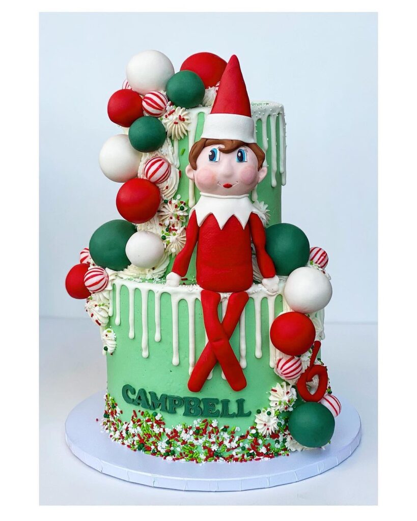 20+ Best Elf On The Shelf Birthday Cake of 2022 - Birthday Party Ideas