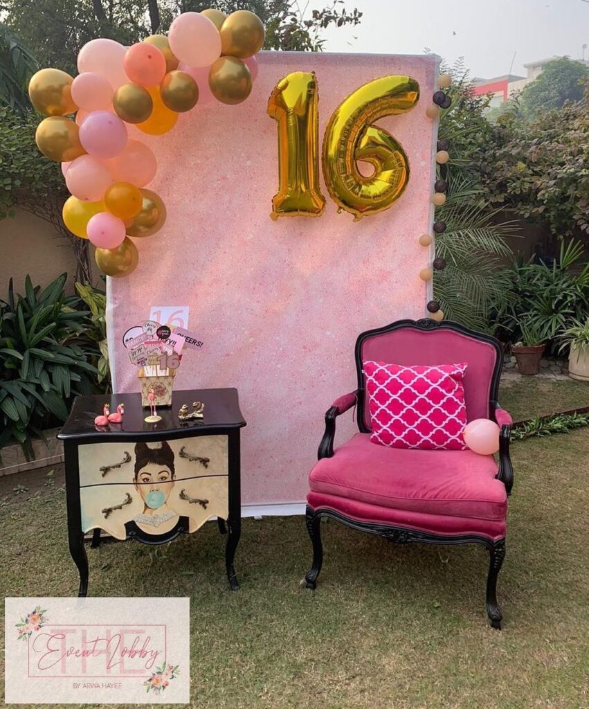 16th birthday party ideas