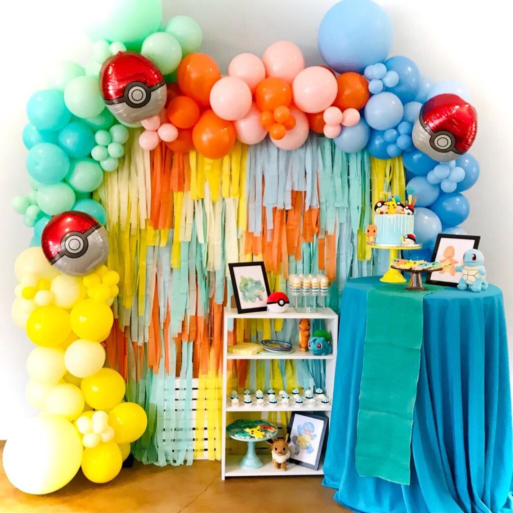 pokemon birthday party ideas