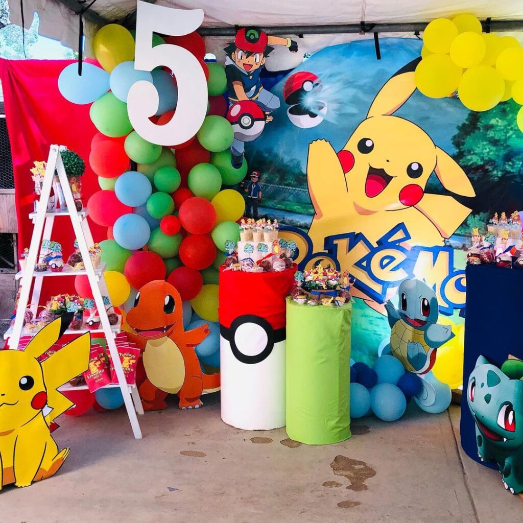 pokemon birthday party ideas