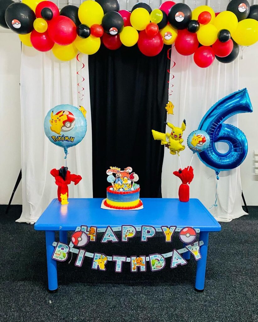 pokemon birthday party ideas