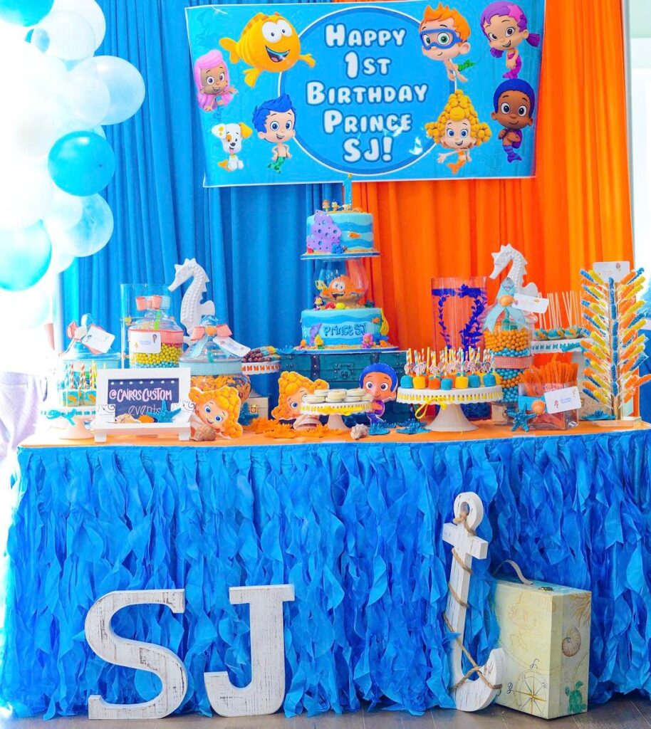 bubble guppies birthday party ideas