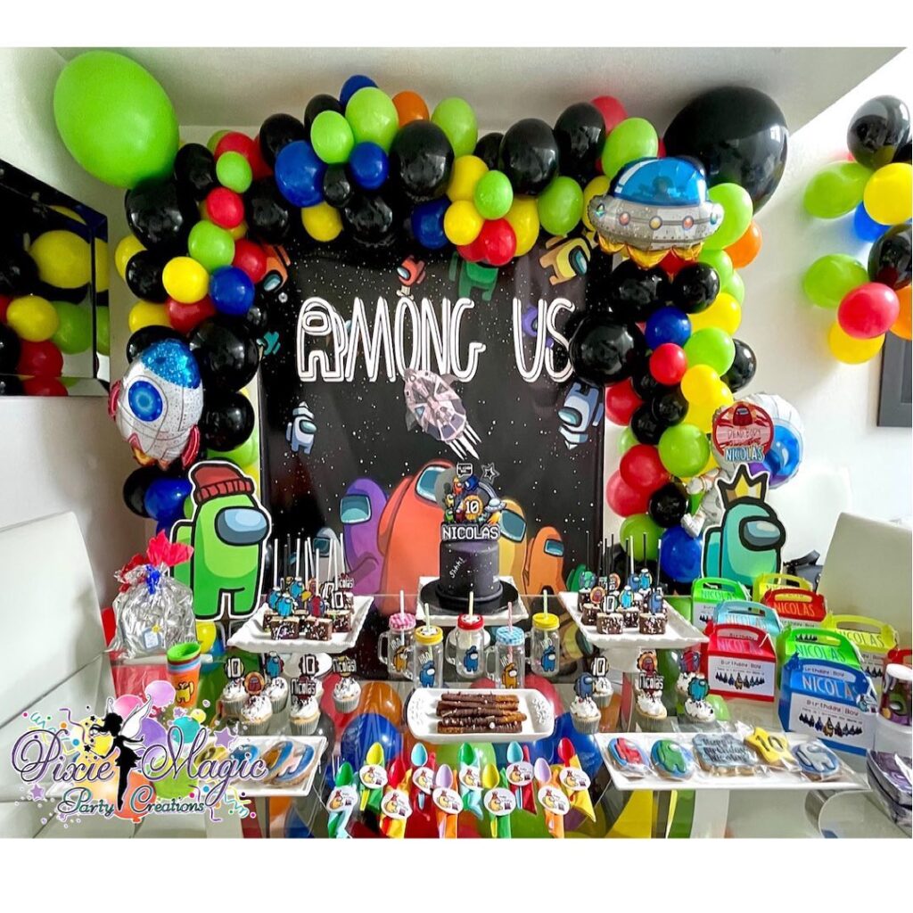 among us birthday party ideas among us birthday party ideas