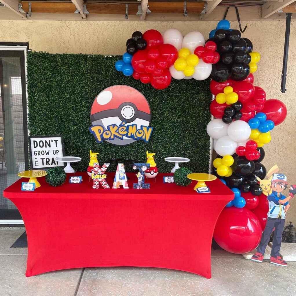 pokemon birthday party ideas