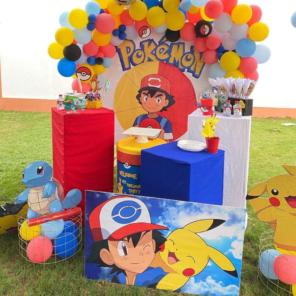 pokemon birthday party ideas