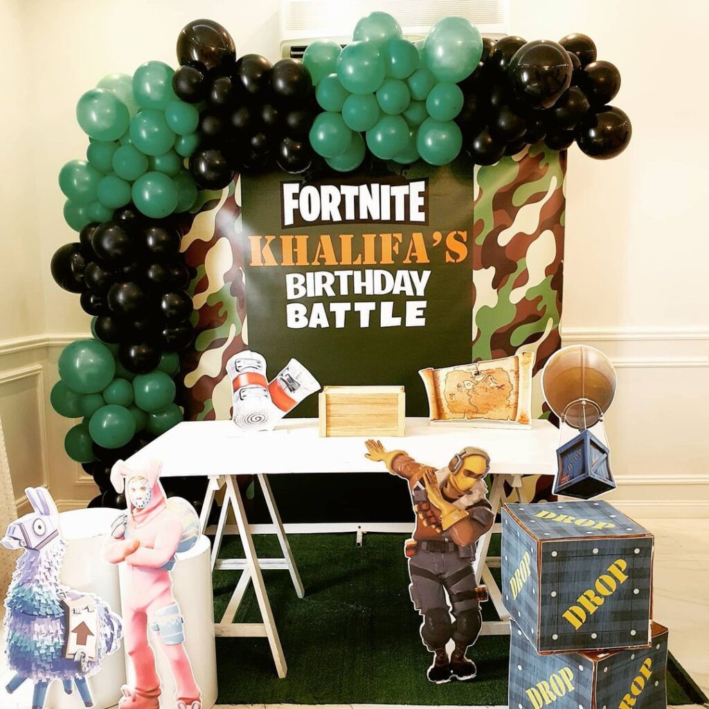 fortnite birthday party ideas