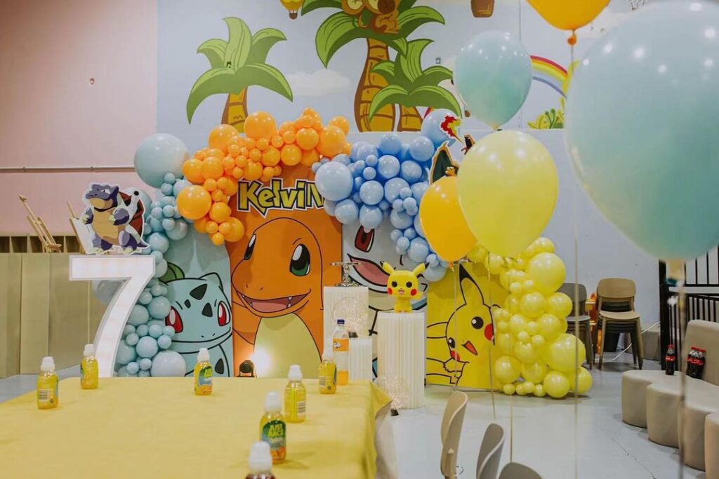 pokemon birthday party ideas