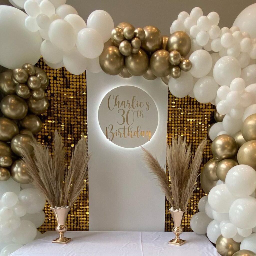 30th birthday party ideas