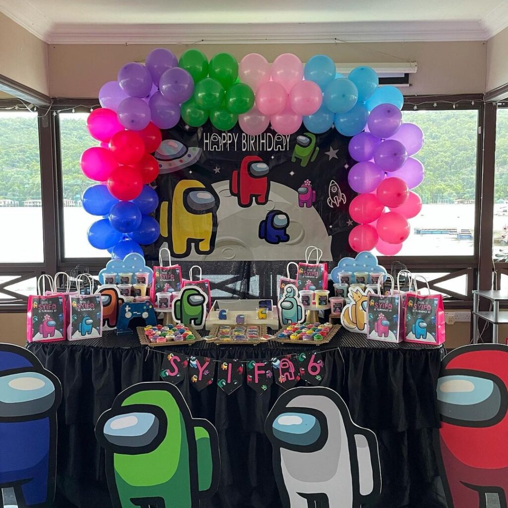 among us birthday party ideas
