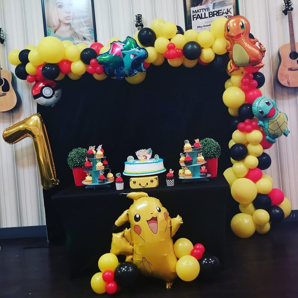 pokemon birthday party ideas