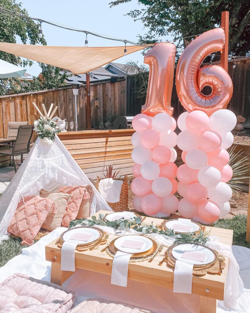 16th birthday party ideas