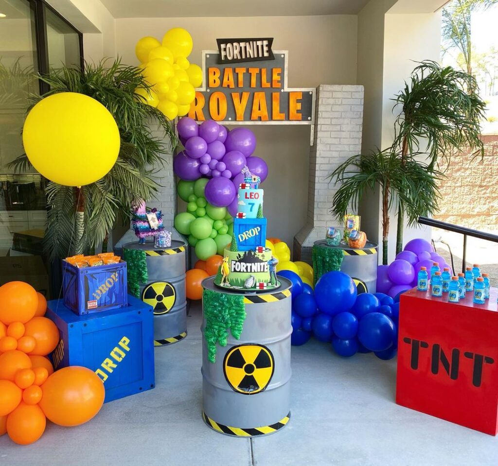 fortnite birthday party ideas