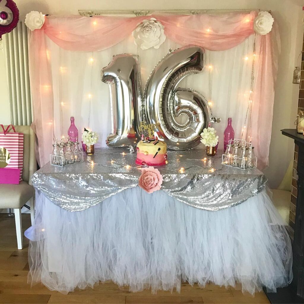 16th birthday party ideas