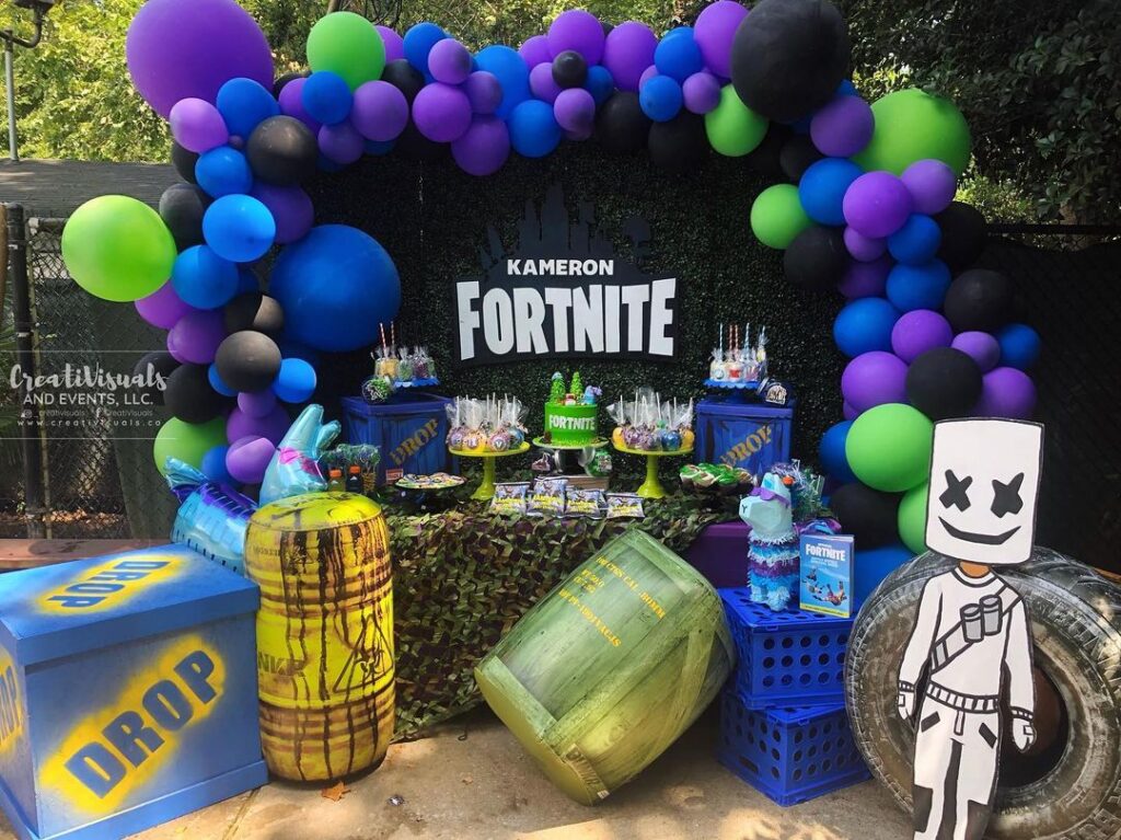 fortnite birthday party ideas