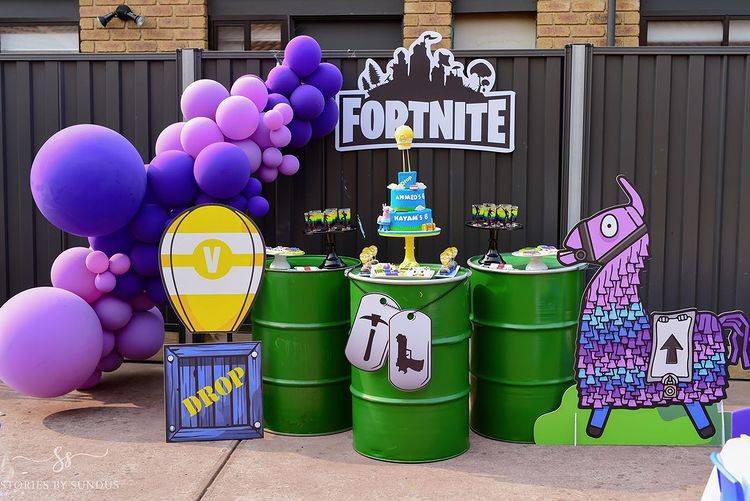 fortnite birthday party ideas