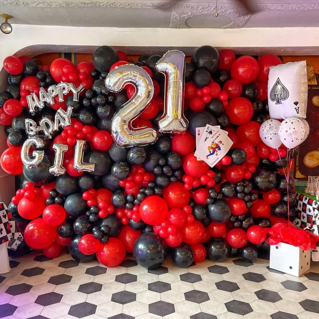 21st birthday party ideas