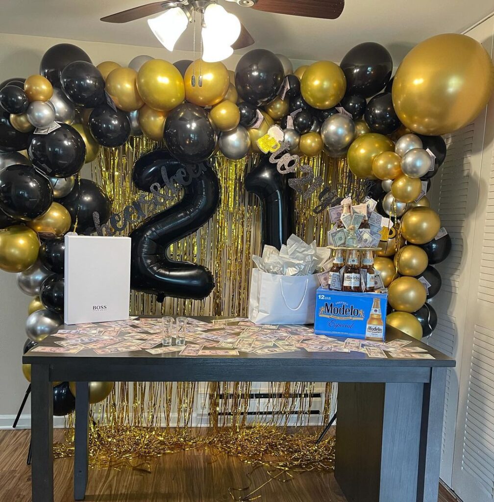 21st birthday party ideas