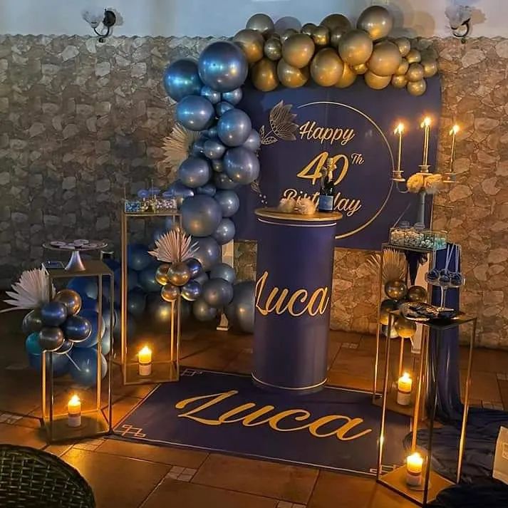 40th birthday party ideas