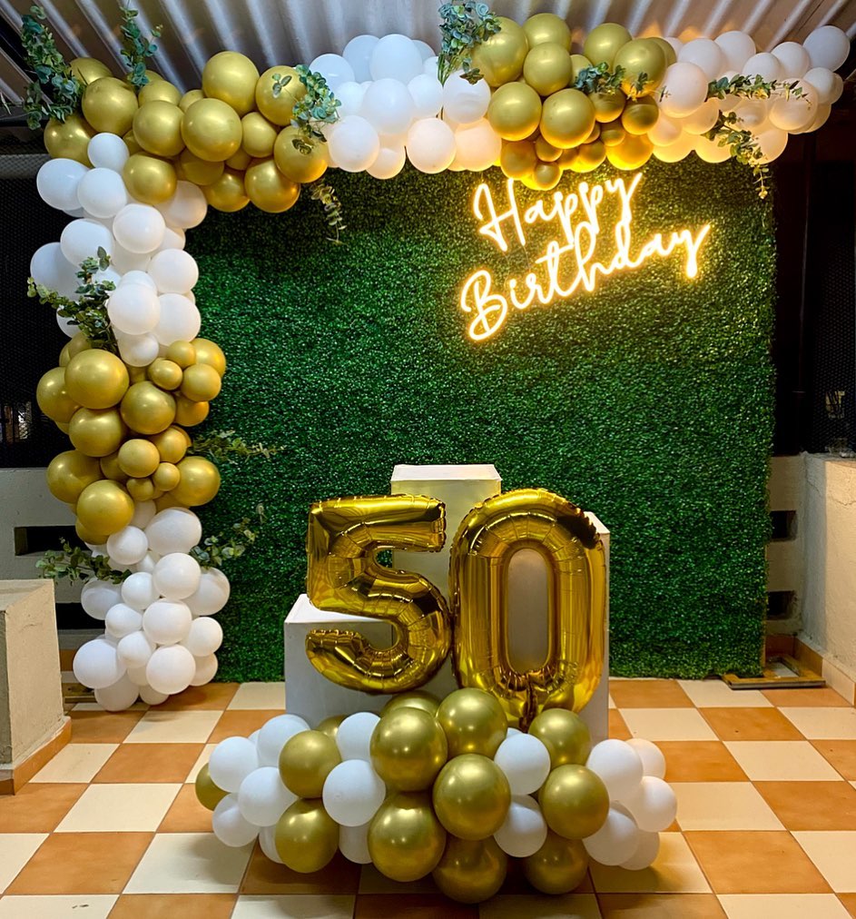 50th birthday party ideas