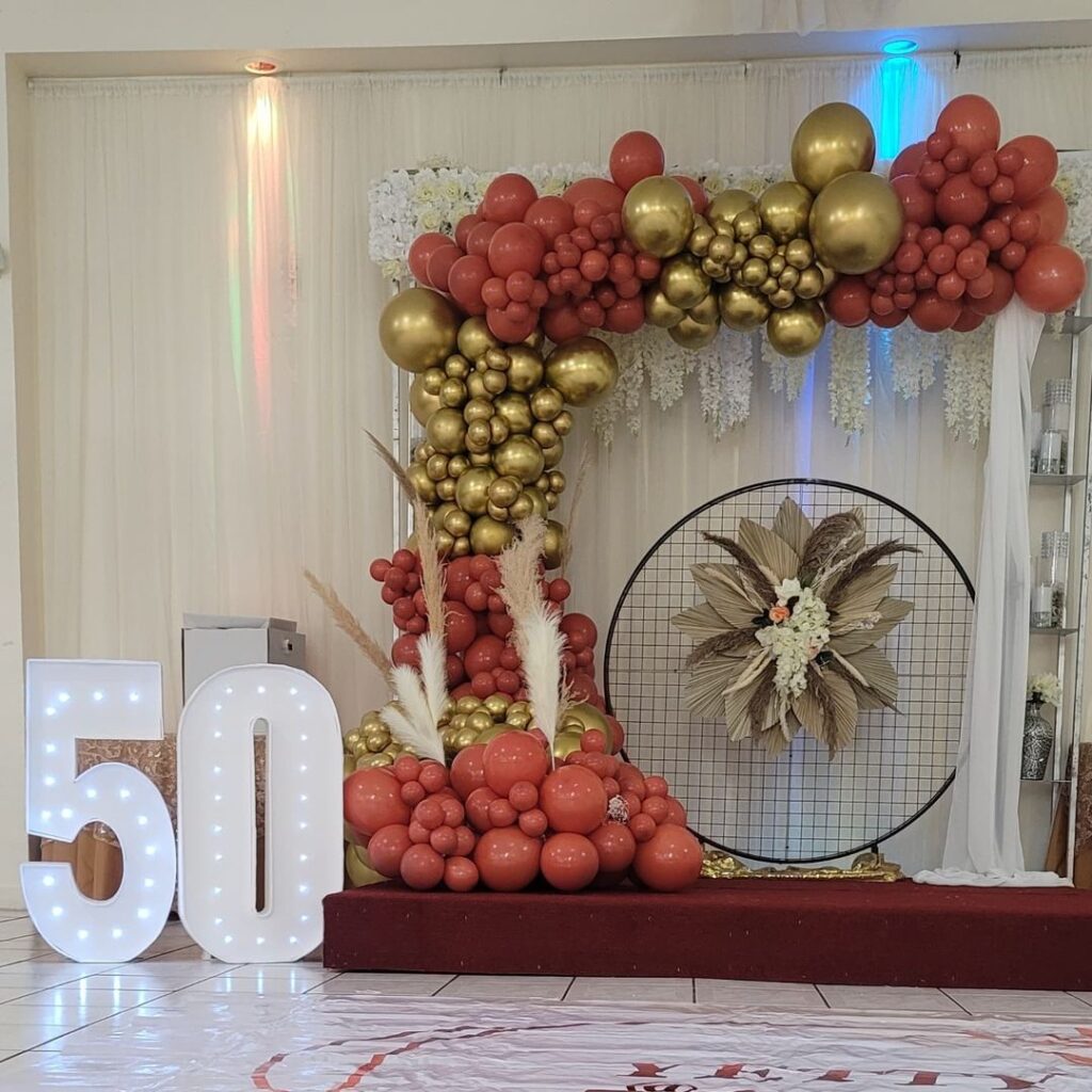 50th birthday party ideas