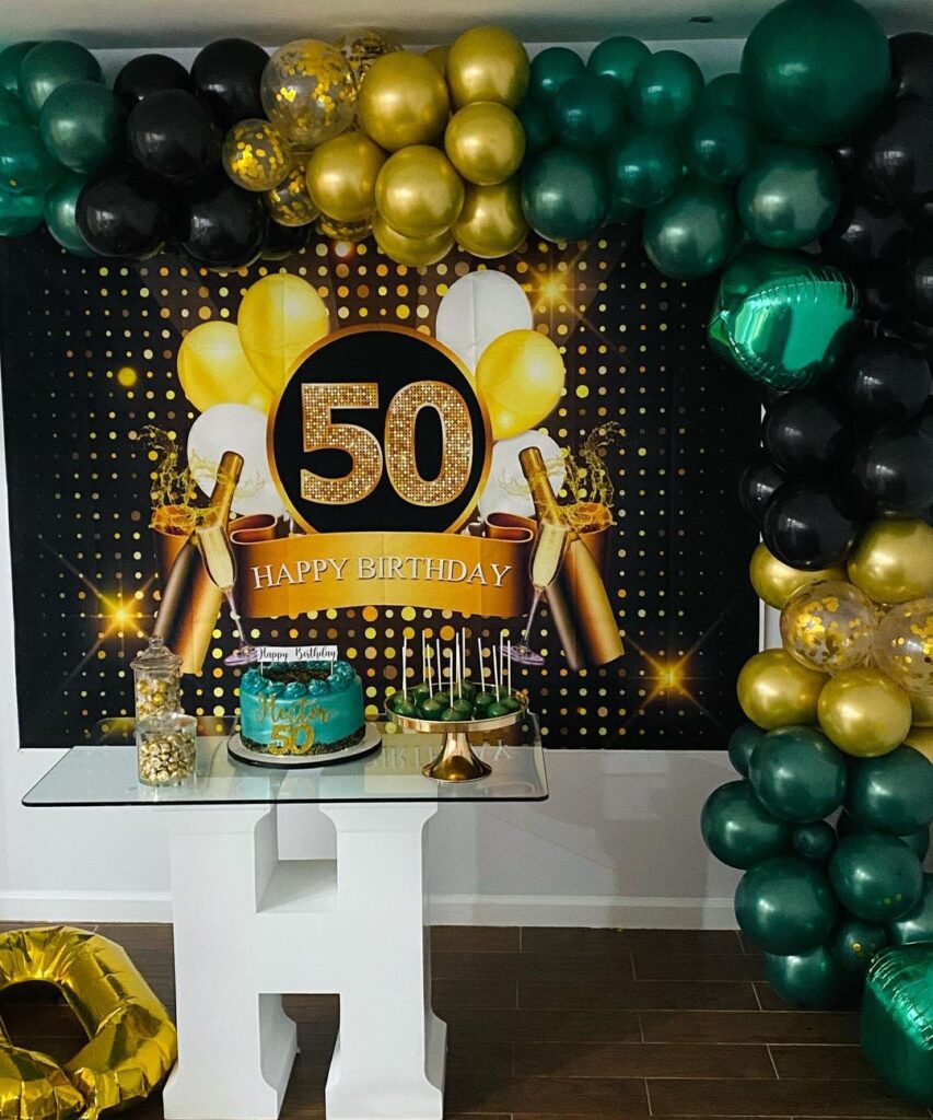 50th birthday party ideas