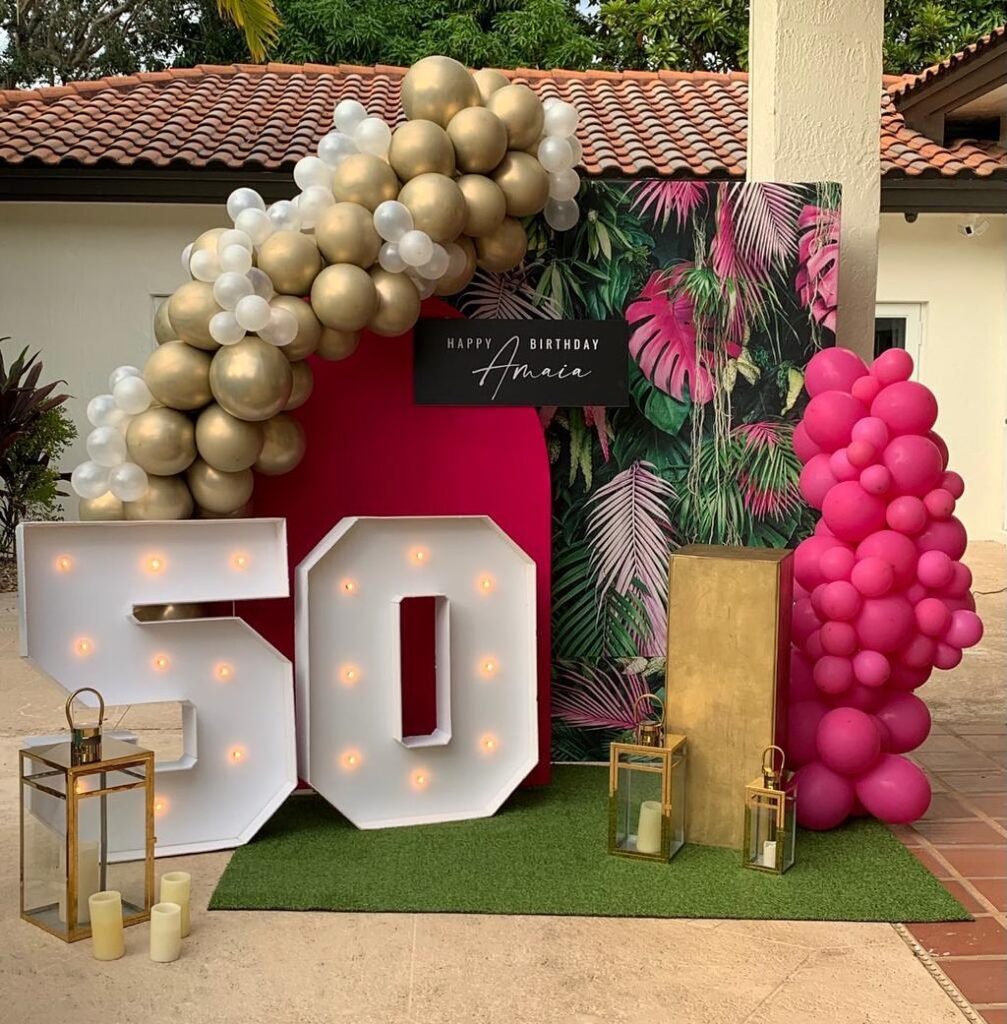 50th birthday party ideas