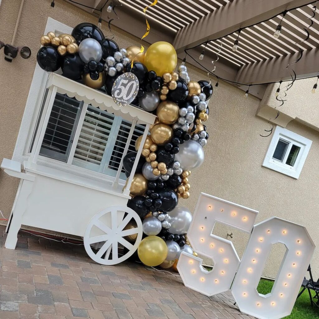 50th birthday party ideas