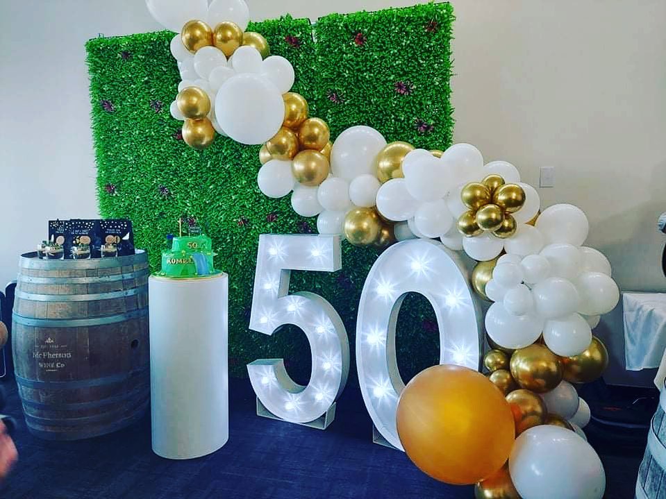 50th birthday party ideas