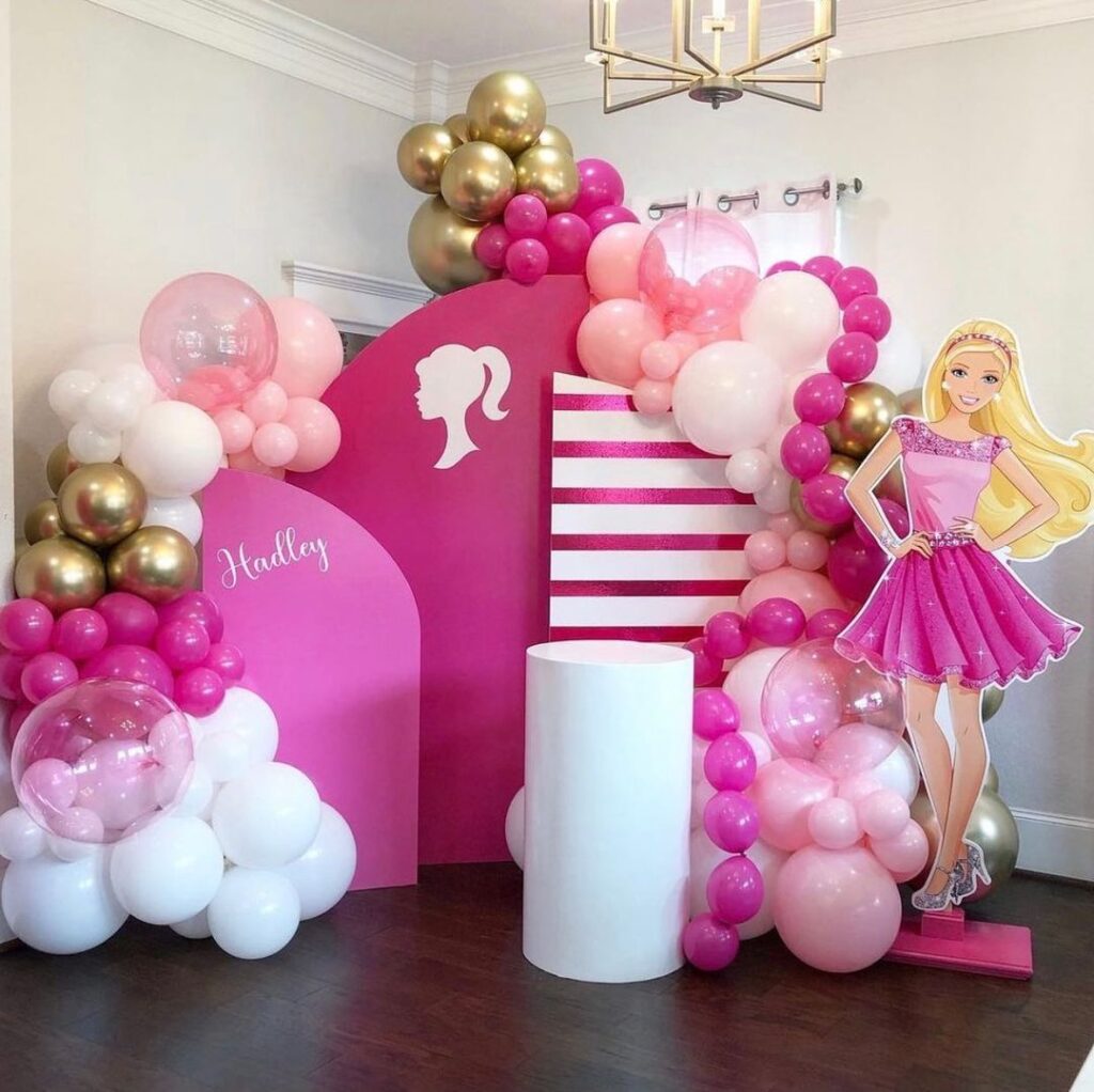 pink birthday party ideas