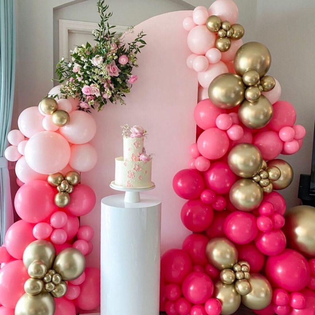 pink birthday party ideas