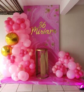 pink birthday party ideas