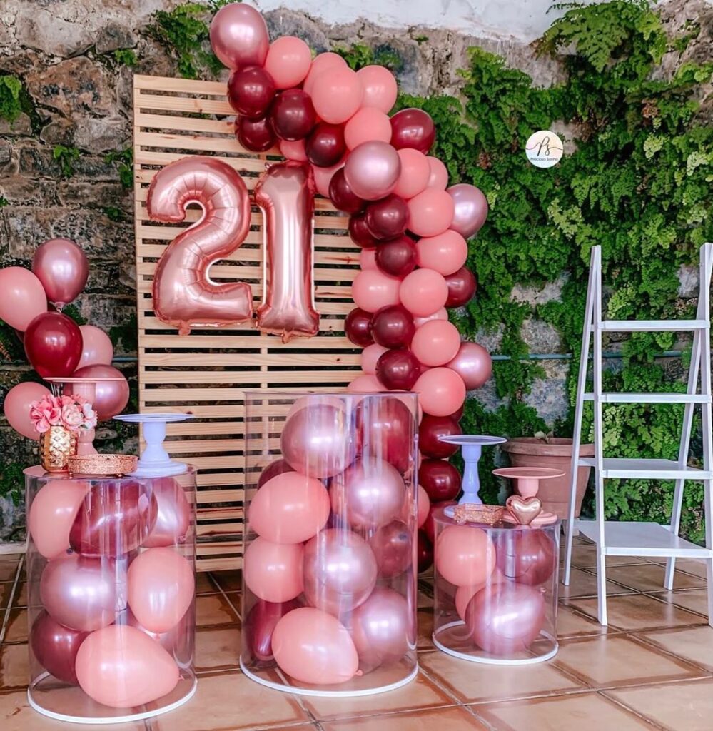 pink birthday party ideas