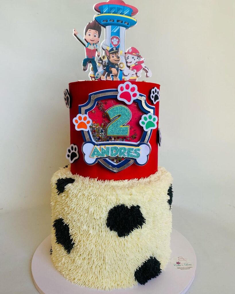 paw patrol birthday cake