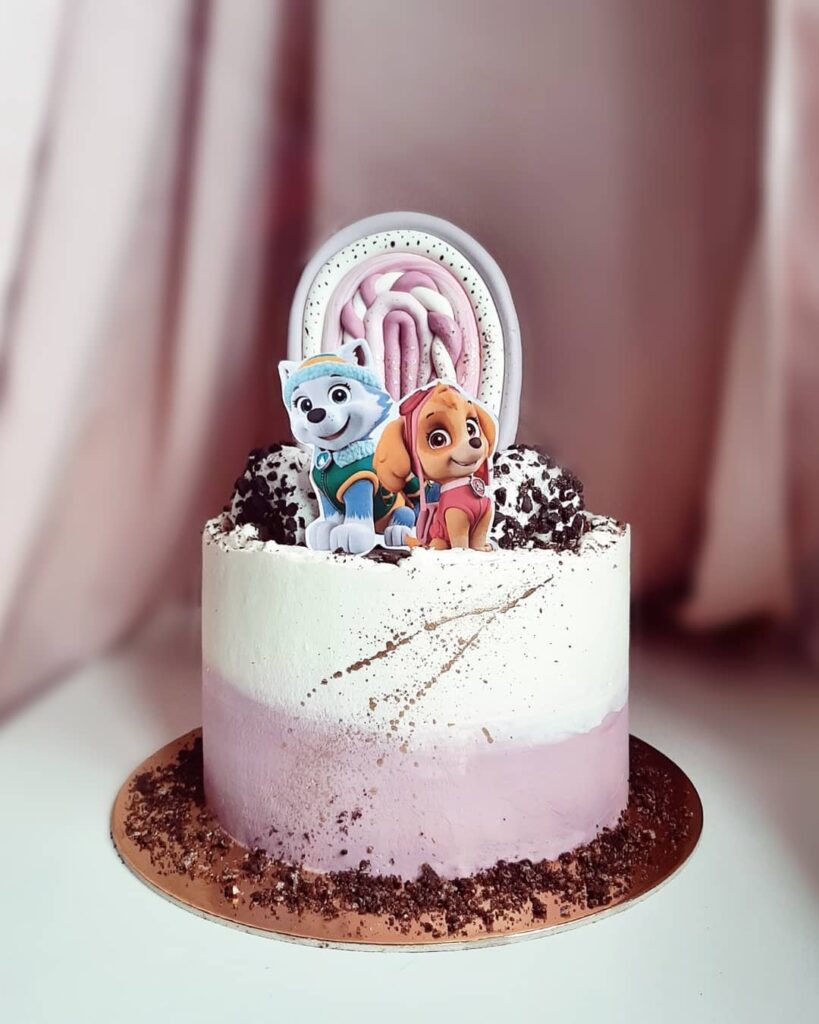 paw patrol birthday cake