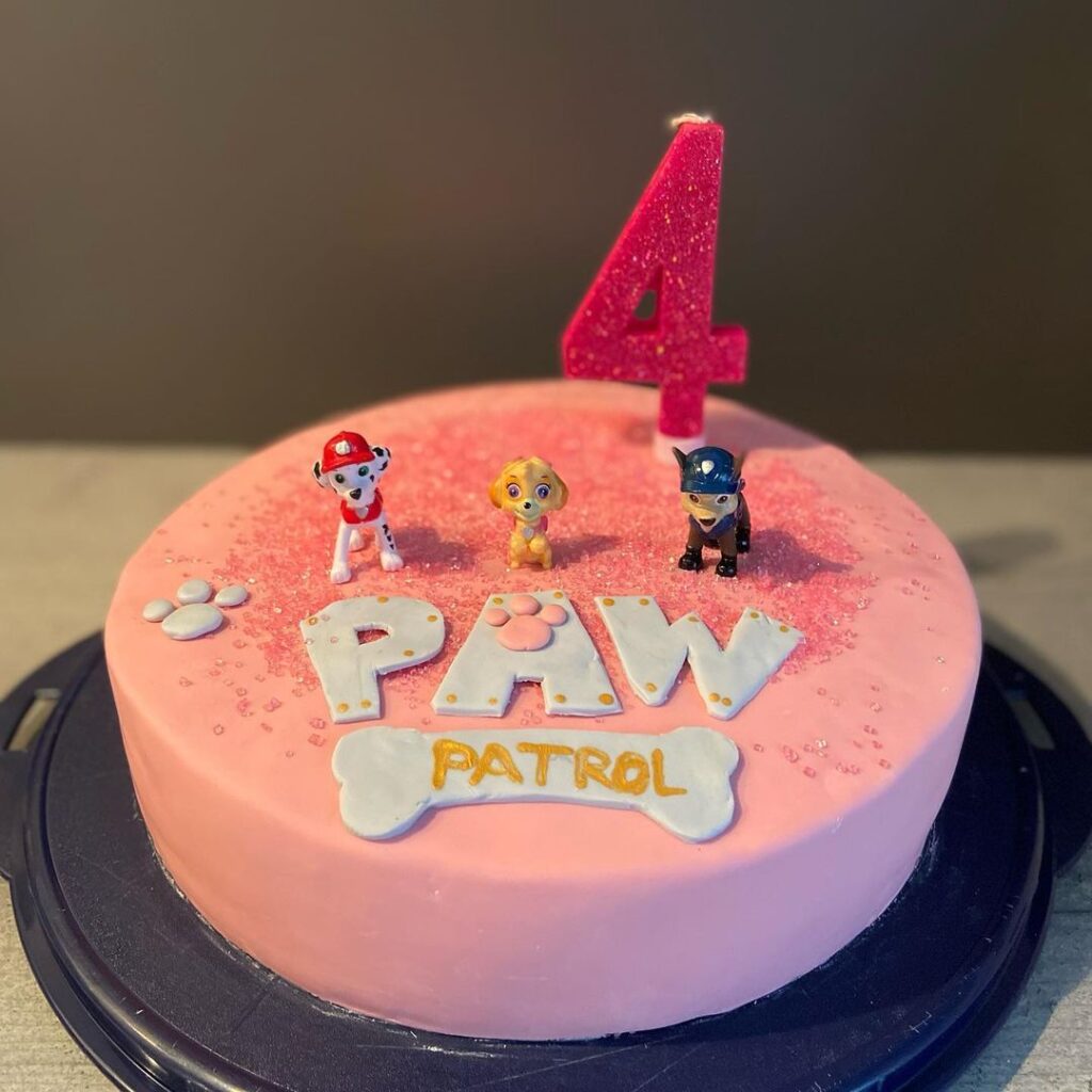 paw patrol birthday cake